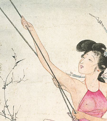 云林县-胡也佛的仕女画和最知名的金瓶梅秘戏图